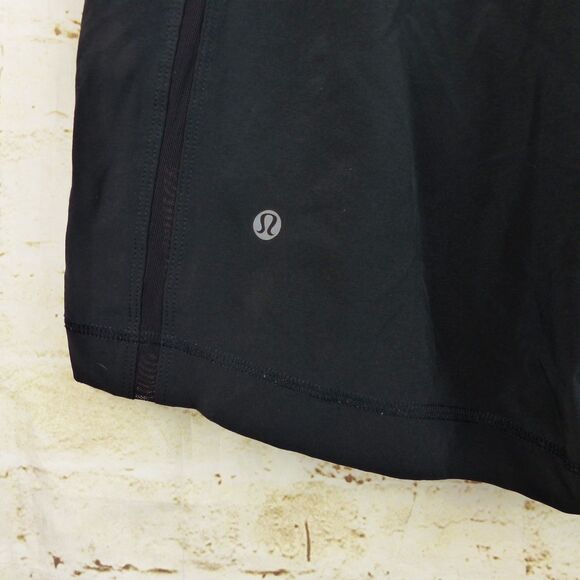 Lululemon X Soulcycle Pace Breaker Shorts Mens L Black  8” Lined Logo Gym - Picture 14 of 16